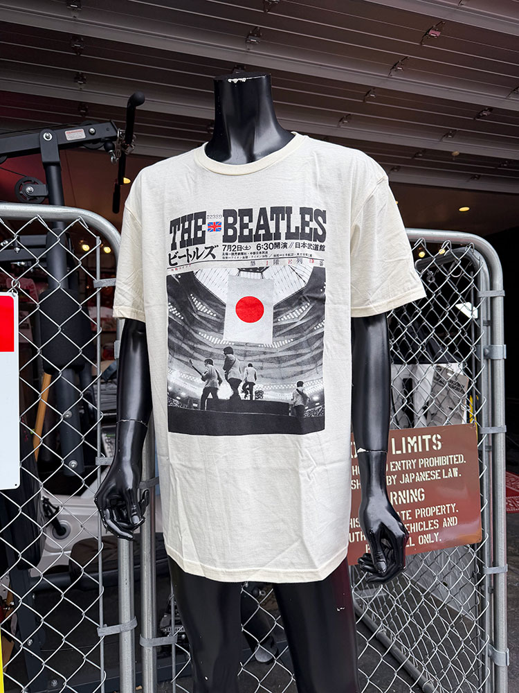ビートルズ 日本武道館コンサート オフィシャル Tシャツ 公式グッズ アメリカン雑貨 アメリカ雑貨 グッズ アメカジ カジュアル おしゃれ かっこいい 半袖