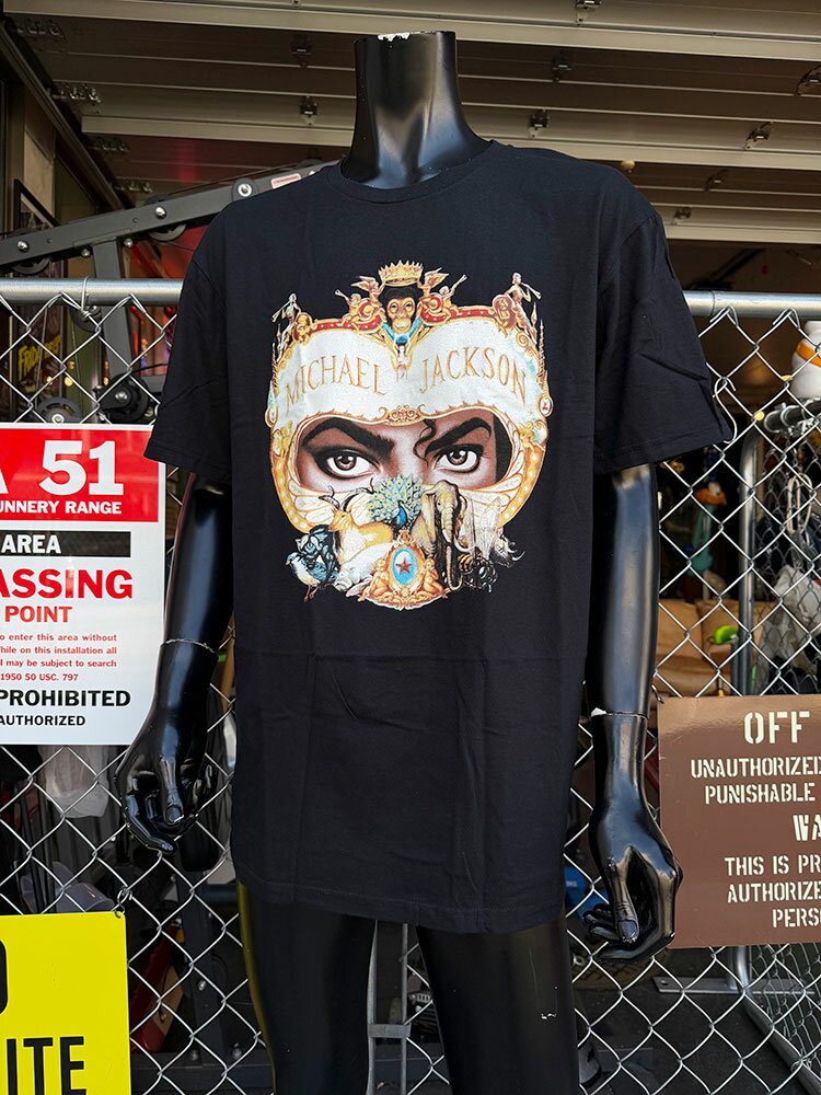 乐天商城 - マイケル・ジャクソン　デンジャラス　オフィシャル　Tシャツ　公式グッズ　アメリカン雑貨　アメリカ雑貨　グッズ　アメカジ　カジュアル　おしゃれ　かっこいい　半袖