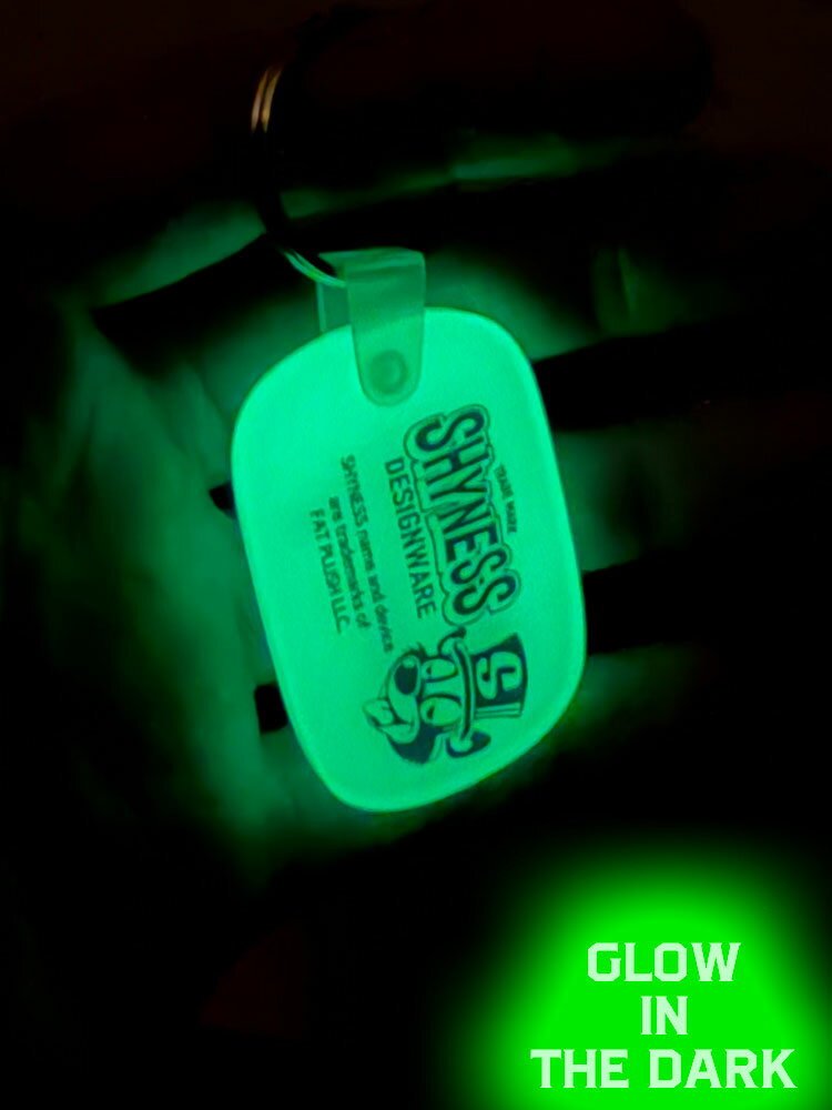 樂天商城 - 暗闇で光る！　蓄光仕様　シャイネス　スカンキッド　蓄光キーホルダー　アメリカン雑貨　アメリカ雑貨　キャラクターグッズ　キャラグッズ　アメキャラ　おしゃれ　ショップインテリア　ガレージ雑貨　アウトドアグッズ