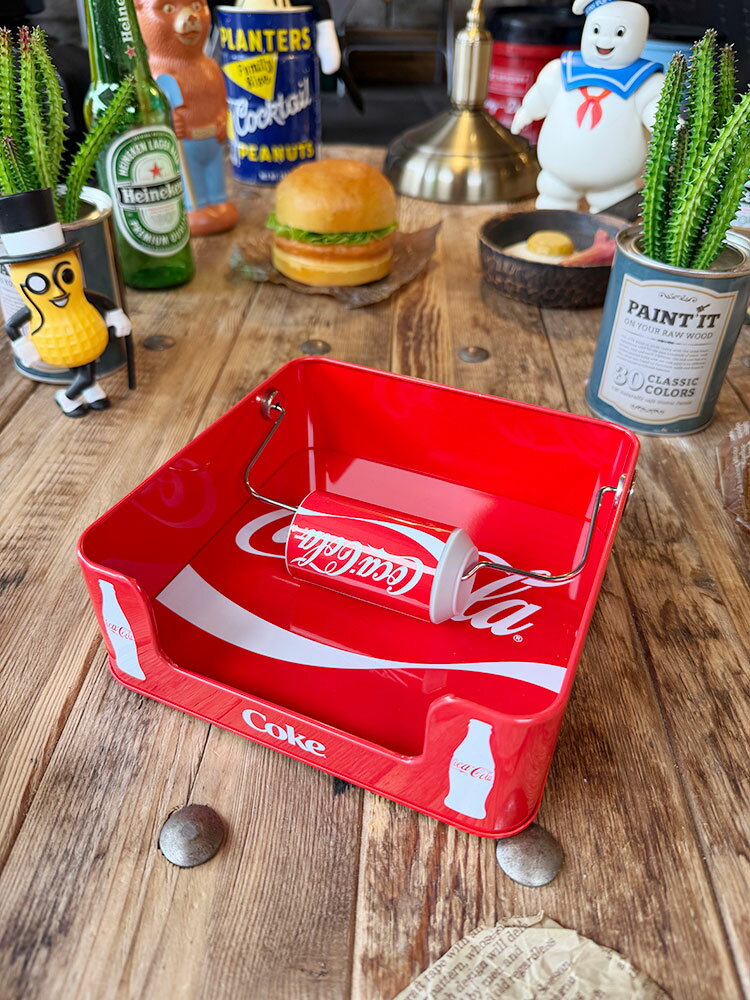 コカ・コーラ　ナプキンホルダー　（コーク缶ロゴ）　アメリカン雑貨　アメリカ雑貨　コカコーラグッズ　お ...