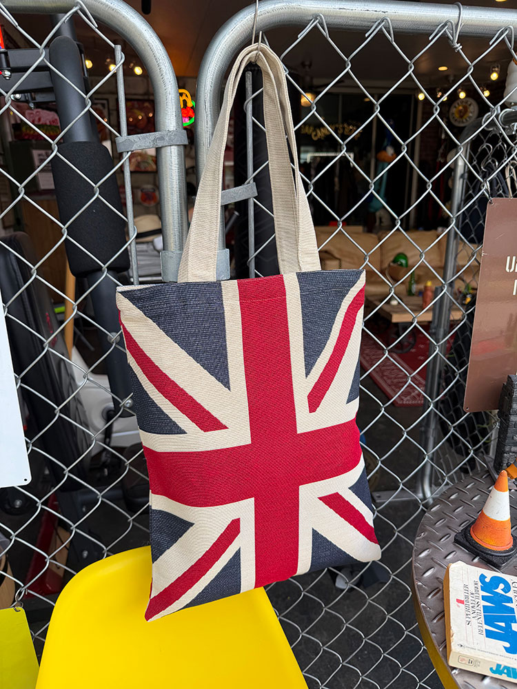 ユニオンジャック　ゴブラン織り　トートバッグ　イギリス国旗　アメリカン雑貨　アメリカ雑貨　グッズ ア ...