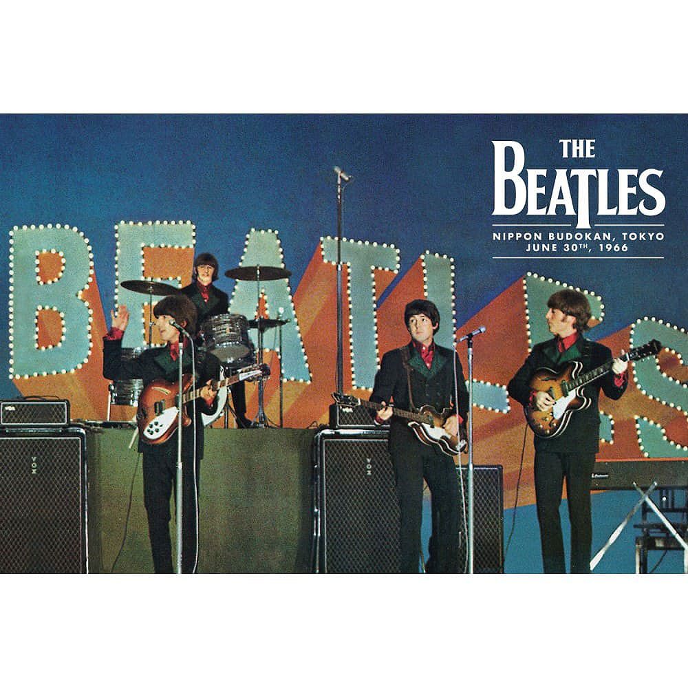ビートルズ 日本武道館コンサート オフィシャルポスター （BUDOKAN JUNE 30th 1966） ※フレームは付属しません アメリカン雑貨 アメリカ雑貨 グッズ おしゃれ ショップインテリア