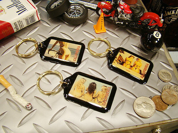 ★アウトレット★【訳あり品】カリフォルニアキーホルダー ※単品1個での販売です アメリカン雑貨 アメリカ雑貨 グッズ