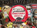 アメリカンガレージ ウッドサイン シリーズ第一弾 (シンクレア/ラウンド) 看板 アメリカン雑貨 アメリカ雑貨 グッズ