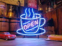 【即納】【在庫あり】コーヒー＆オープン　ネオン管