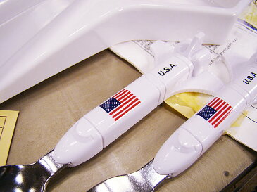 スペースシャトルのスプーン＆フォークセット ■ アメリカ雑貨 アメリカン雑貨