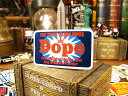 アメリカン アドバタイジング ステッカー Sサイズ (No.27/Dope) アメリカン雑貨 アメリカ雑貨 グッズ