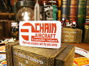 アメリカン アドバタイジング ステッカー Sサイズ (No.46/CHAIN AIRCRAFT) アメリカン雑貨 アメリカ雑貨 グッズ