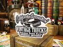 アメリカン アドバタイジング ステッカー Lサイズ (No.4/VINTAGE TRCKS) アメリカン雑貨 アメリカ雑貨 グッズ