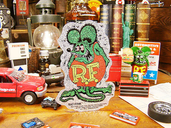 樂天商城 - ラットフィンク　クレイジーフレークステッカー　アメリカン雑貨　アメリカ雑貨　グッズ