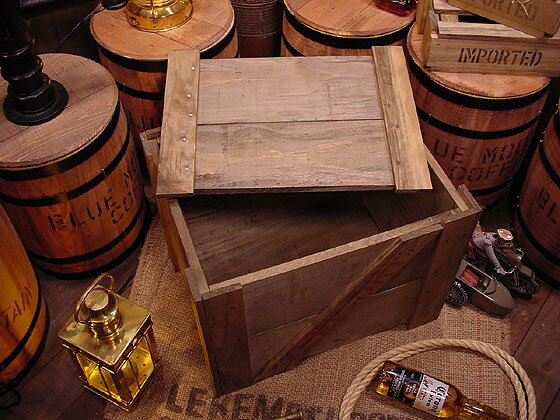 輸出用木箱　Bタイプ　茶　LLサイズ