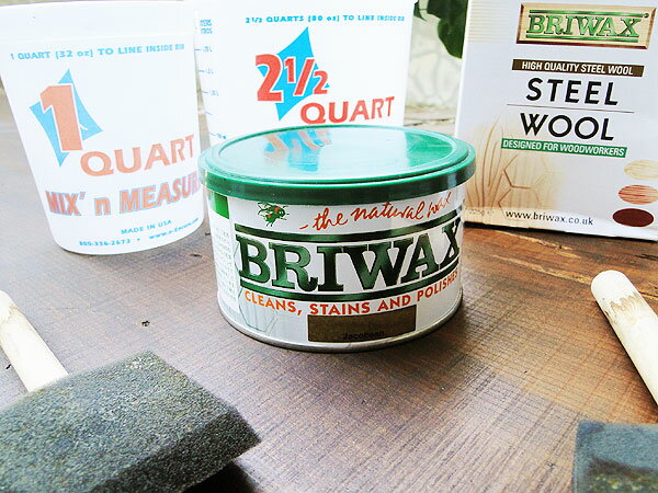 英国王室御用達！ BRIWAX ブライワックス オリジナルワックス （カラー全10種選択可） 400ml ■ アメリカ雑貨 アメリカン雑貨/アンティーク加工 DIY カントリー雑貨 キッチン ウッドステイン 水性 ステイン ワックスの下塗り材 塗料 販売 天然素材 蜜蝋