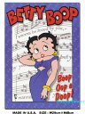 アメリカ　ブリキ看板　ベティ・ブープ　-Boop Oop a Doop-