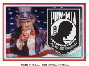 アンクルサム -戦争捕虜を忘れるな!- ブリキ看板 アメリカン雑貨 アメリカ雑貨 グッズ