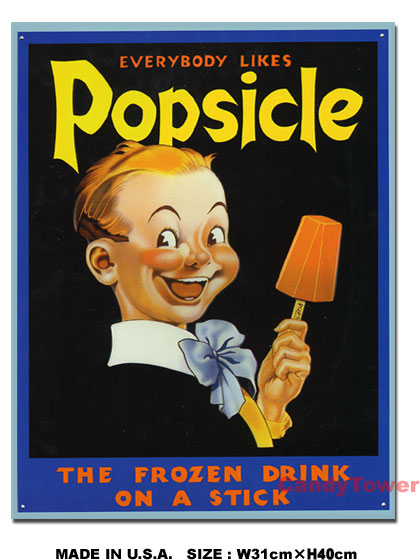 ポップシクル フローズンドリンク ブリキ看板 アメリカン雑貨 アメリカ雑貨 グッズ