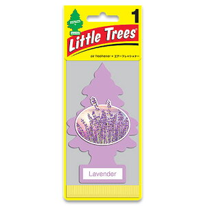 リトルツリー（ラベンダー） Little Trees MADE IN U.S.A. ■ エアーフレッシュナー エアフレ アメリカ雑貨 アメリカン雑貨 トイレ 芳香剤 部屋 車 匂い 吊り下げ カーフレッシュナー 女性 かわいい 消臭 おしゃれ カーアクセサリー