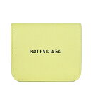 バレンシアガ 二つ折り財布 レディース BALENCIAGA バレンシアガ 2つ折り財布 レディース CASH FLAP CO&CA HOLD【594216-1IZI3】【24SS】