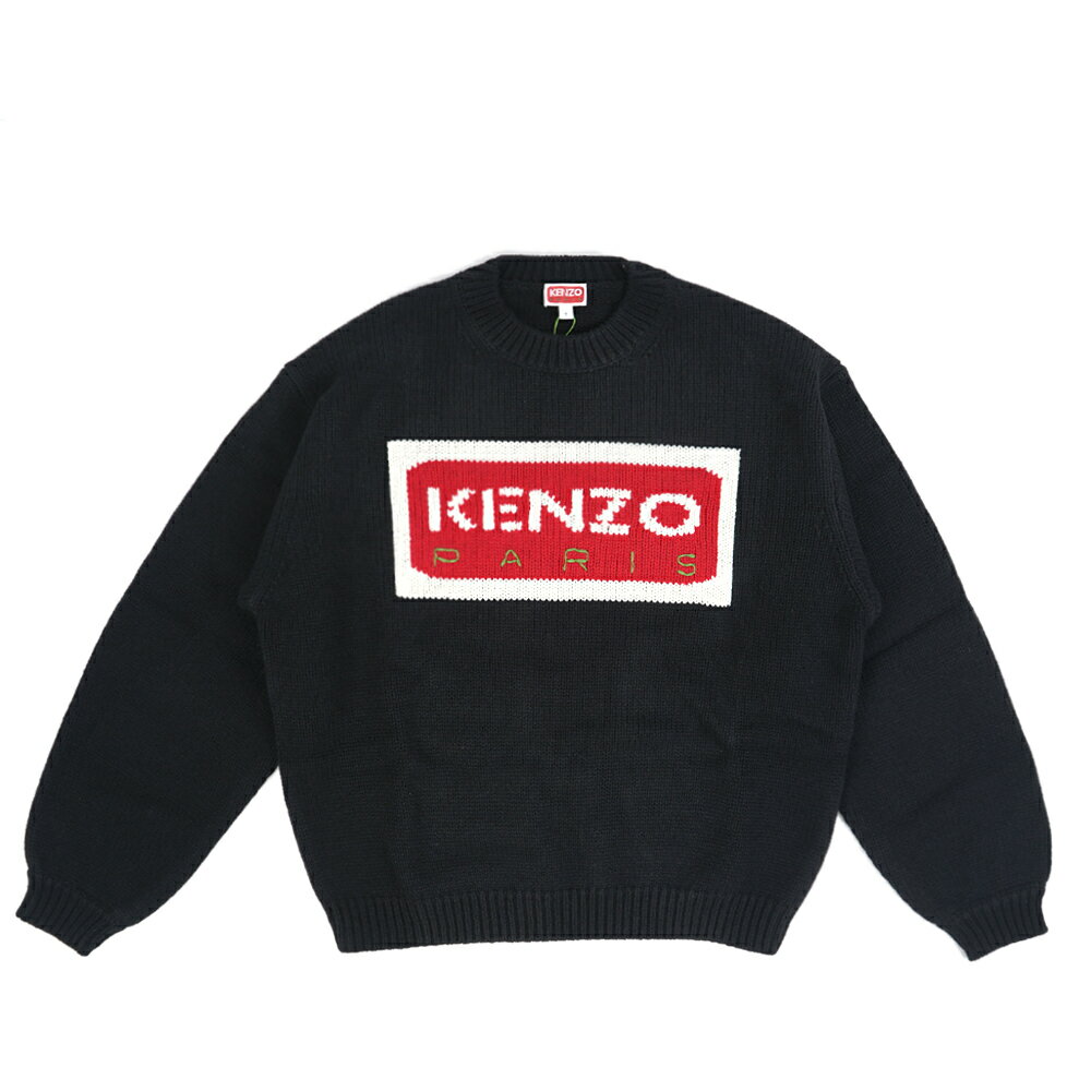 KENZO ケンゾー ロゴ ウールセーター 