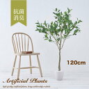 フェイクグリーン 観葉植物 フェイク 大型 オリーブ ツリー 120cm 人工観葉植物 光触媒 造花 アレンジ 大型 フェイクフラワー 母の日 ギフト 木 鉢植 インテリア 大きい 大きめ リアル 贈り物 おしゃれ 置物 本物 オブジェ 北欧 カフェ風