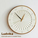 壁掛け時計 掛け時計 Ludvika ルドヴィーカ 北欧 おしゃれ アンティーク 静か ウォールクロック 丸 掛時計 時計 壁掛け レトロ 静音 モダン かわい...