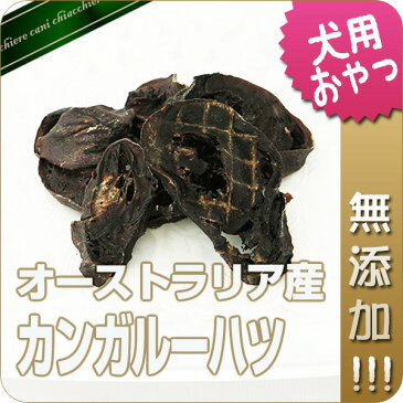 【無添加】オーストラリア産カンガルーハツ50gドッグフード/犬用おやつ/犬　おやつ/無添加おやつ