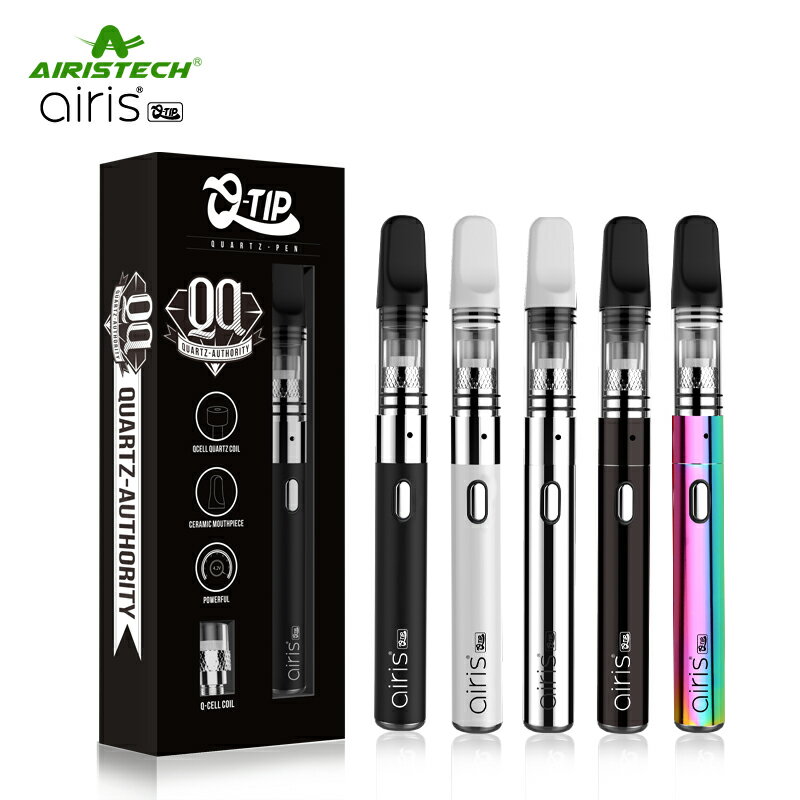 CBD ワックス 対応 ヴェポライザー Airis Qtip 新型 燃焼効率最大 cbd vape CBD 電子タバコ CBDワックス用にイチオシ！ cbd wax ヘンプ カンナビジオール カンナビノイド