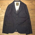 DRESS HIPPY"HOPKINS JACKET"DENIM【DRESS HIPPY】(ドレスヒッピー)正規取扱店(Official Dealer)Cannon Ball(キャノンボール)【あす楽対応/送料無料/セットアップ/スモーキングジャケット/ウール/テーラード】