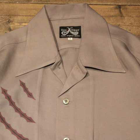 DRESS HIPPY"BACK PANEL PANTHER"SS SHIRTGRAY 【DRESS HIPPY】(ドレスヒッピー)正規取扱店(Official Dealer)Cannon Ball(キャノンボール)【あす楽対応/送料無料】