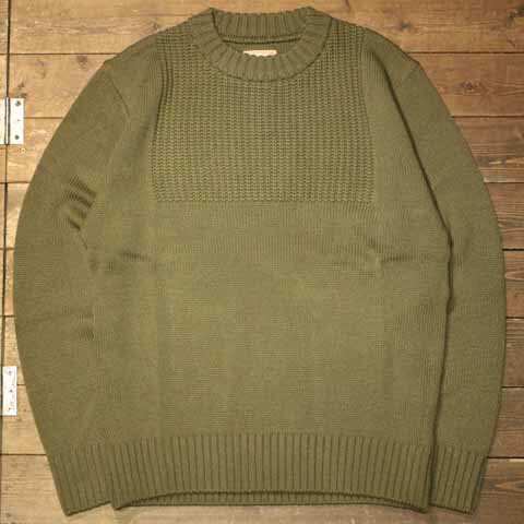 DRESS HIPPY DH-CREW KNIT SWEATER OLIVEドレスヒッピー正規取扱店 Official Dealer Cannon Ballキャノンボールあす楽対応送料・代引き手数料無料NO name!DRESS HIPPY/ATDIRTY