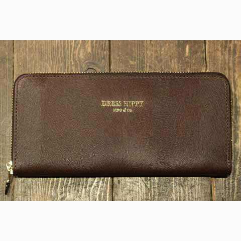 DRESS HIPPY"MINK LONG WALLET"BROWN(ドレスヒッピー)正規取扱店(Official Dealer)Cannon Ball(キャノンボール)