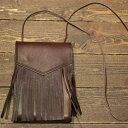 DRESS HIPPY"DH-FRINGE LEATHER SACOCHE"BROWN(ドレスヒッピー)正規取扱店(Official Dealer)Cannon Ball(キャノンボール)