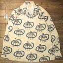 DRESS HIPPY“FLAMINGO L/S HAWAIIAN SHIRT”IVORY BEIGEDRESS HIPPYドレスヒッピー正規取扱店(Official Dealer)Cannon Ballキャノンボールあす楽対応送料・代引き手数料無料NO name!DRESS HIPPY/ATDIRTY