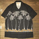 DRESS HIPPY“PALM TREE S/S HAWAIIAN SHIRT”BLACKDRESS HIPPYドレスヒッピー正規取扱店(Official Dealer)Cannon Ballキャノンボールあす楽対応送料・代引き手数料無料NO name!DRESS HIPPY/ATDIRTY