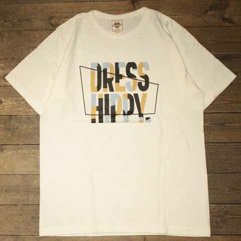 DRESS HIPPY"PAINTING S/S T-SHIRTS"NATURAL【DRESS HIPPY】(ドレスヒッピー)正規取扱店(Official Dealer)Cannon Ball(キャノンボール)【あす楽対応/半袖Tシャツ/プリントTシャツ】