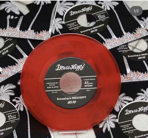 韻シスト×DRESS HIPPYDressed Up in DRESS HIPPY7inch EP RecordDRESS HIPPYドレスヒッピー正規取扱店(Official Dealer)Cannon Ballキャノンボールあす楽対応NO name!DRESS HIPPY/ATDIRTY