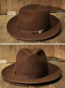 DRESS HIPPY FEDORA LONG BROWNDRESS HIPPYドレスヒッピー正規取扱店(Official Dealer)Cannon Ballキャノンボールあす楽対応送料 代引き手数料無料NO name DRESS HIPPY/ATDIRTY