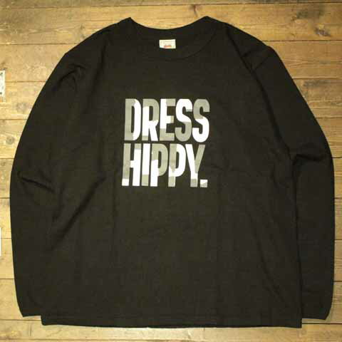 DRESS HIPPY"DH PAINTING HEAVY L/S TEE"BLACKDRESS HIPPYドレスヒッピー正規取扱店(Official Dealer)Cannon Ballキャノンボールあす楽対応送料・代引き手数料無料NO name!DRESS HIPPY/ATDIRTYのサムネイル
