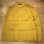 DRESS HIPPY"DOUBLE SNAP DOWN JACKET"MUSTARDDRESS HIPPYドレスヒッピー正規取扱店(Official Dealer)Cannon Ballキャノンボールあす楽対応送料・代引き手数料無料NO name!DRESS HIPPY/ATDIRTY