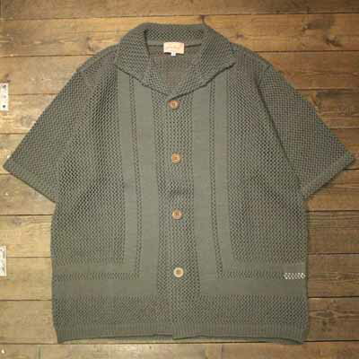 DRESS HIPPY”MEMPHIS KNIT SHIRT”GRAYドレスヒッピー正規取扱店(Official Dealer)Cannon Ballキャノンボールあす楽対応送料・代引き手数料無料NO name!DRESS HIPPY/ATDIRTY