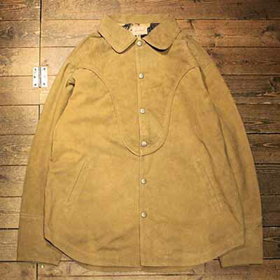 DRESS HIPPY"WOOD STOCK SUEDE SHIRT JACKET"BEIGEDRESS HIPPYドレスヒッピー正規取扱店(Official Dealer)Cannon Ballキャノンボールあす楽対応送料・代引き手数料無料NO name!DRESS HIPPY/ATDIRTY