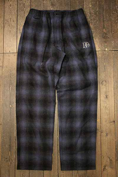 DRESS HIPPY“ROYAL PANTS -CHECK-”BLUEDRESS HIPPYドレスヒッピー正規取扱店(Official Dealer)Cannon Ballキャノンボールあす楽対応NO name!DRESS HIPPY/ATDIRTY