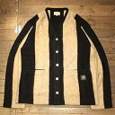 DRESS HIPPY"DH-MOHAIR CARDIGAN(STRIPE)"BLACK×NATURALDRESS HIPPYドレスヒッピー正規取扱店(Official Dealer)Cannon Ballキャノンボ..