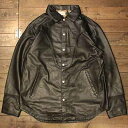 DRESS HIPPY"WOOD STOCK LEATHER SHIRT JACKET"BLACKDRESS HIPPYドレスヒッピー正規取扱店(Official Dealer)Cannon Ballキャノンボールあす楽対応送料・代引き手数料無料NO name!DRESS HIPPY/ATDIRTY