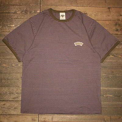 DRESS HIPPY"HUNTINGTON RINGER S/S TEE"PURPLE【DRESS HIPPY】(ドレスヒッピー)正規取扱店(Official Dealer)Cannon Ball(キャノンボール)【あす楽対応/半袖Tシャツ/プリントTシャツ】