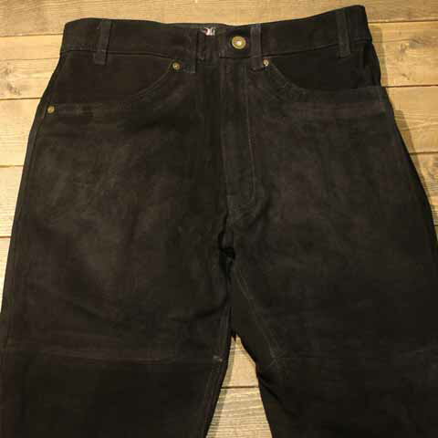 DRESS HIPPY SUEDE TROUSERS BLACKDRESS HIPPYドレスヒッピー正規取扱店(Official Dealer)Cannon Ballキャノンボールあす楽対応送料 代引き手数料無料NO name DRESS HIPPY/ATDIRTY