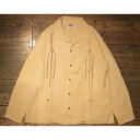 KUSTOMSTYLE SO-CAL(カスタムスタイルソーキャル)KSLS2405SA JURIUS CAESAR GUAYABERA LONG SLEEVE SHIRTS グァジャベーラシャツ キューバシャツ 長袖 -SAND-【KUSTOMSTYLE SO-CAL正規取扱店】Cannon Ball(キャノンボール)