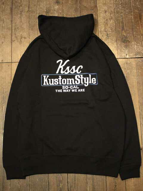 KUSTOMSTYLE SO-CAL(カスタムスタイルソーキャル) THE WAY WE ARE PULLOVER HOODIE プルオーバー パーカーBLACK【KUSTOMSTYLE SO-CAL正規取扱店】Cannon Ball(キャノンボール)