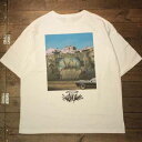 KUSTOMSTYLE SO-CAL(カスタムスタイルソーキャル)KST2215WH CALINK FACTORY WHITEビッグシルエット Tシャツ【KUSTOMSTYLE SO-CAL正規取扱店】Cannon Ball(キャノンボール)