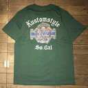 KUSTOMSTYLE SO-CAL(カスタムスタイルソーキャル)KST0906SE LOWRIDER BICYCLE SERAPEGREEN Tシャツ サラペ【KUSTOMSTYLE SO-CAL正規取扱店】Cannon Ball(キャノンボール)