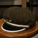 AT-DIRTY M.C CAP KHAKI【AT-DIRTY】(アットダーティー)正規取扱店(Official Dealer)Cannon Ball(キャノンボール)【あす楽対応/モーターサイクルキャップ/MOTORCYCLE CAP】